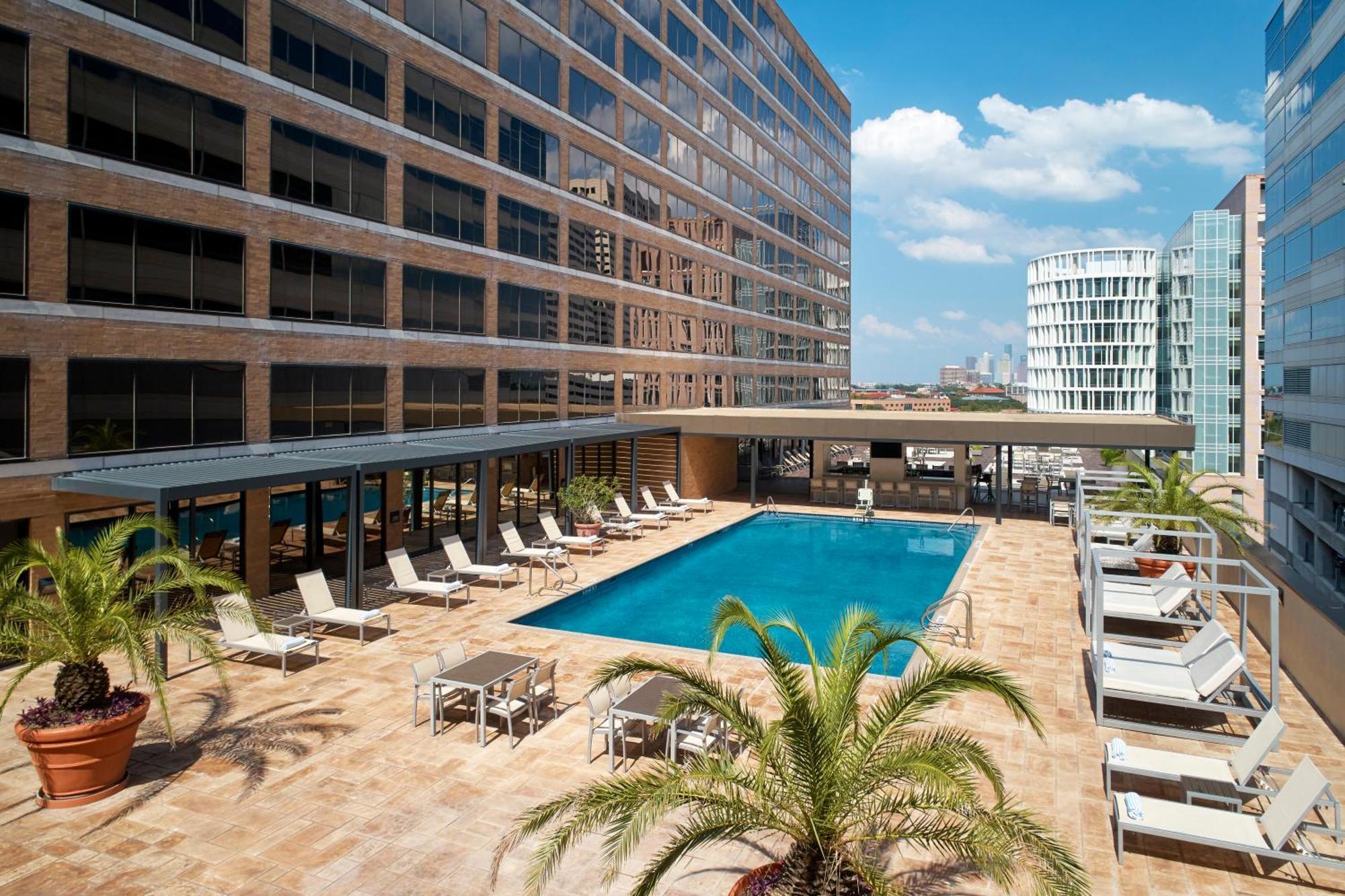 Hotel Hilton Houston Plaza/Medical Center Exterior foto